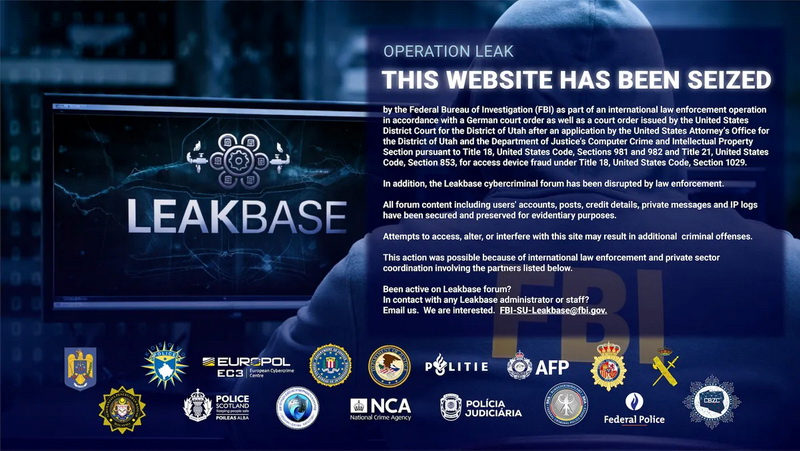 Hoa Kỳ và Europol tiết lộ LeakBase, một trong những diễn đàn hacker lớn nhất thế giới với 142.000 thành viên