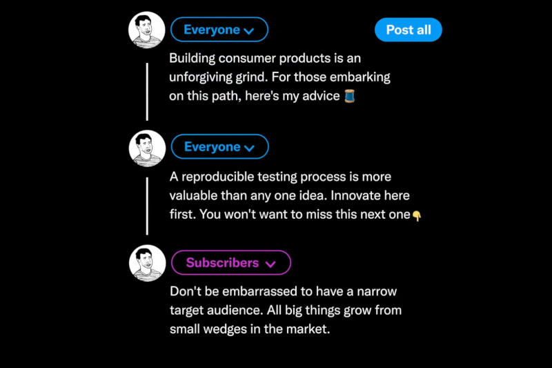 X sẽ đề xuất tính năng ẩn những khoảnh khắc quan trọng trong chuỗi tweet để thu hút người đăng ký trả phí.