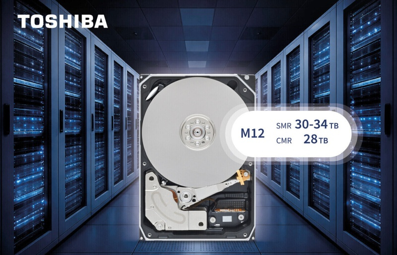 Toshiba đã bắt đầu cung cấp ổ cứng HDD 3,5 inch với công nghệ SMR và dung lượng từ 30 đến 34 terabyte.
