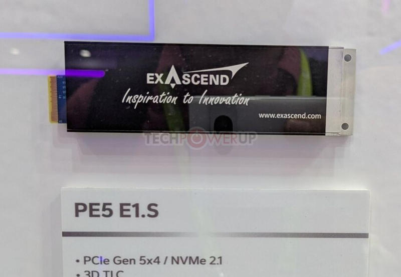 Exascend đã giới thiệu những chiếc SSD đầu tiên dựa trên giao thức NVMe 2.1