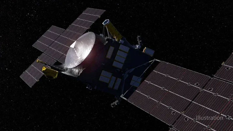 Trạm NASA "Psyche" đang hướng tới sao Hỏa để chuẩn bị cho cú nhảy cuối cùng đến thiên thạch mục tiêu, giá trị của nó được ước tính ở mức tỉ phú đô la.