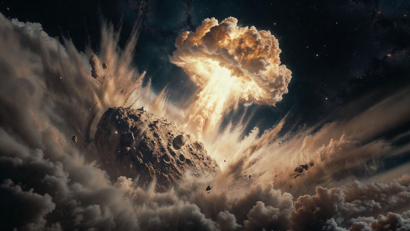 Có thể quả bom nguyên tử sẽ bảo vệ hành tinh khỏi thiên thạch an toàn hơn những gì họ tưởng – các nhà nghiên cứu đã thực hiện một cuộc thí nghiệm