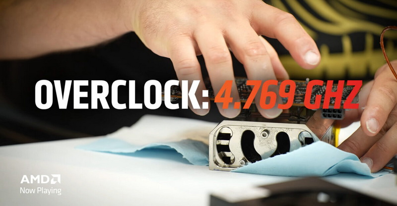 AMD đã phá vỡ kỷ lục toàn cầu bằng cách điều chỉnh Radeon RX 9060 XT lên 4 769 MHz