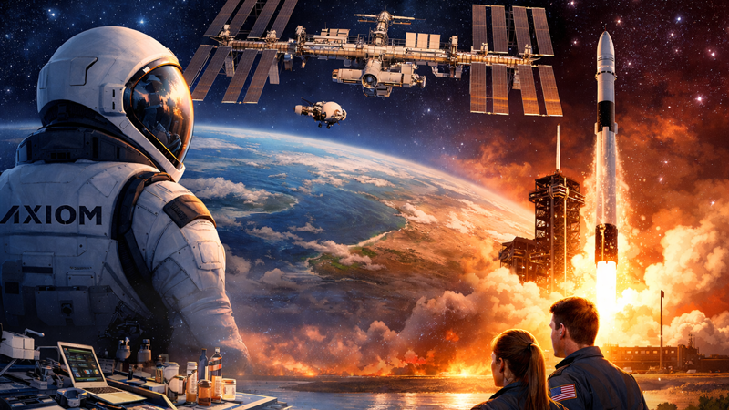 Axiom và NASA đã ký hợp đồng: một đội ngũ khách du lịch vũ trụ mới sẽ bay lên Mạng lưới Trạm Không gian Quốc tế (МКС) vào tháng 1 năm 2027.