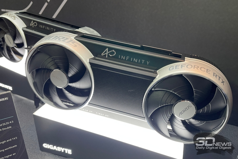 Gigabyte đã ra mắt dòng sản phẩm Aorus GeForce RTX 50 Infinity với hệ thống làm mát độc đáo và nguồn điện ẩn.
