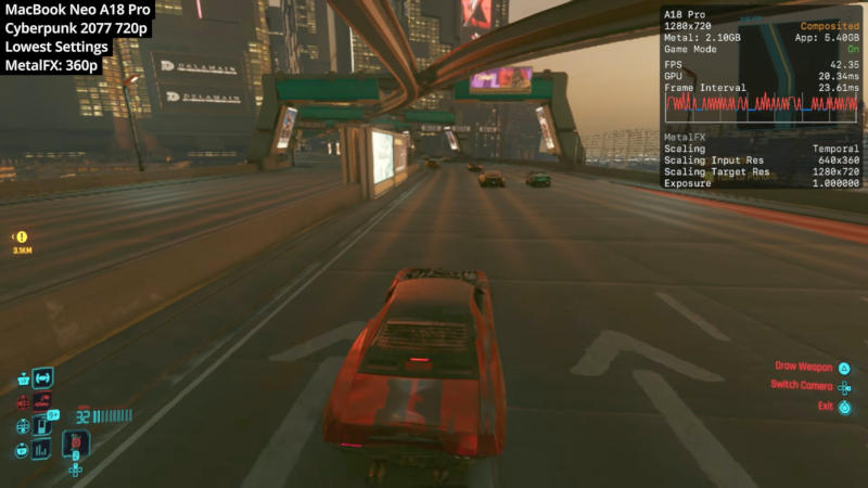 Apple MacBook Neo đã được kiểm tra trong các bài thử nghiệm trò chơi – kết quả vượt trội hơn mong đợi.