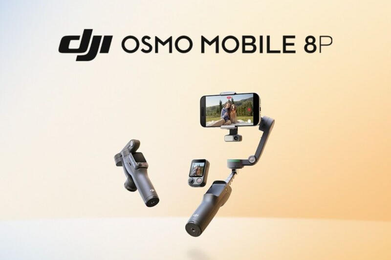 Bộ ổn định mới cho DJI Osmo Mobile 8P với màn hình điều khiển tháo rời đã được ra mắt trên thị trường
