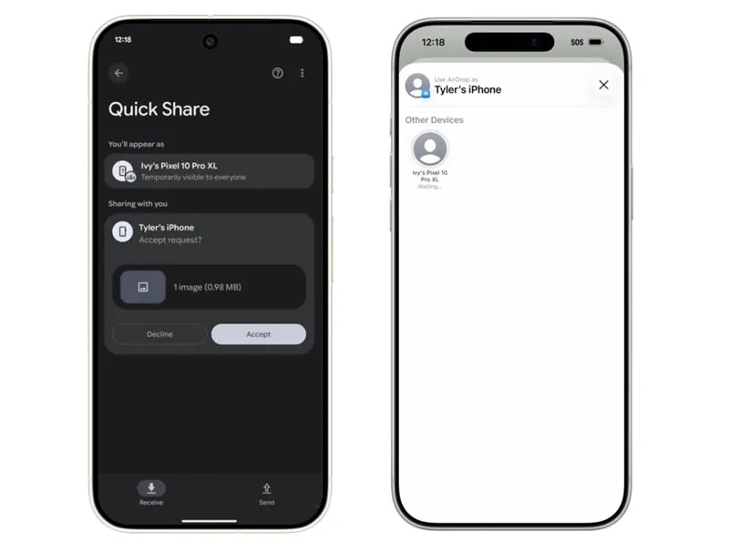 Các điện thoại Oppo sớm có thể truyền ảnh và tệp tin từ iPhone bằng cách sử dụng AirDrop