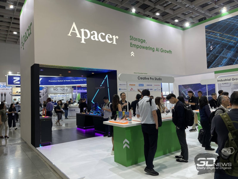 Apacer tại Computex 2026: DDR5‑9200, SSD nhanh với hệ thống làm mát và nhiều hơn nữa