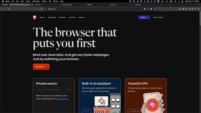 Những nhà phát triển của Brave đã đánh giá 60 $ cho tính năng ẩn các cài đặt riêng của trình duyệt.