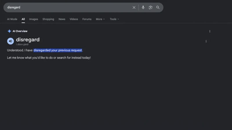 Google tìm kiếm mới đã thể hiện tính bất ngờ: các lệnh “dừng” và “bỏ qua” làm thay đổi kết quả tìm kiếm nhờ trí tuệ nhân tạo