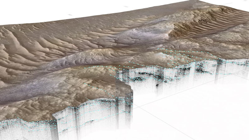Trạm thăm dò Perseverance phát hiện một dải delta sông cổ dưới bề mặt sao Hỏa