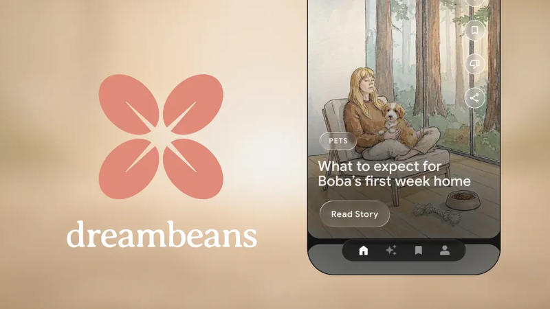 Google Dreambeans đã ra mắt dịch vụ thử nghiệm tạo truyện tranh từ cuộc sống hàng ngày của người dùng