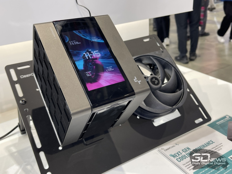 DeepCool trình diễn tại Computex 2026: quạt không dây, bộ làm mát có màn hình tích hợp và nguồn cấp điện lên tới 3200 W