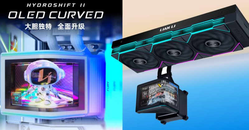 Lian Li đã giới thiệu HydroShift II OLED Curved 360 – một chiếc AIO mới với màn hình cong 6,67 inch.