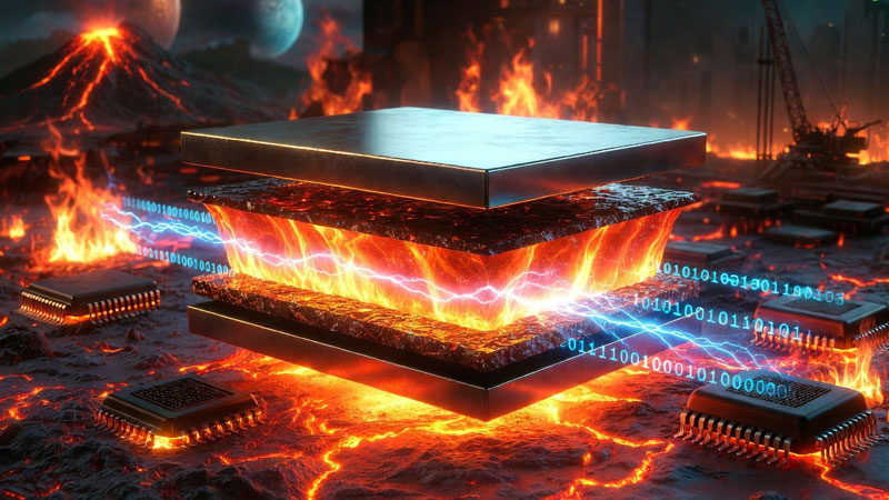 Các nhà khoa học Mỹ đã phát triển bộ nhớ hoạt động tới 700 °C – phù hợp cho sao Kim, lò phản ứng hạt nhân và trí tuệ nhân tạo