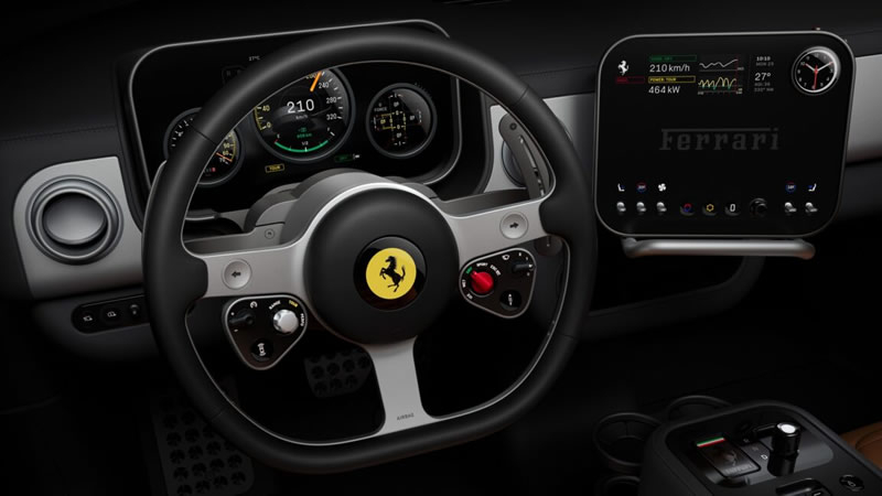 Apple‑Car có thể trông như thế này: Ferrari trình diễn nội thất của chiếc xe điện Luce do Johnny Ive thiết kế.