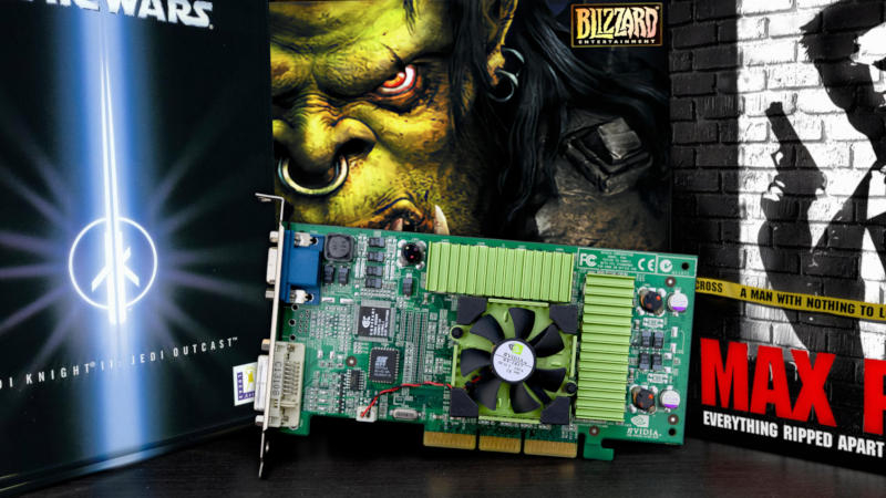 Nvidia GeForce 3 kỷ niệm 25 năm – bộ sưu tập đầu tiên của các card đồ họa với shader lập trình tích hợp.