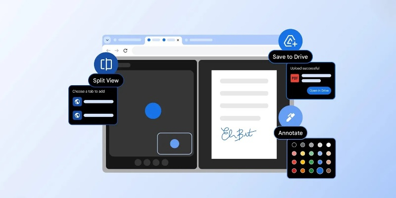 Chrome giờ dễ làm việc hơn: trình duyệt có màn hình riêng biệt và khả năng ghi chú trong PDF.